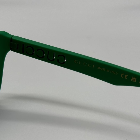 NEW GG1571S 004 GUCCI GREEN BLUE UNISEX GUCCI SUNGLASSES - Picture 11 of 13